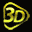 3D美式桌球的图标