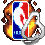 NBA球星2打2街头爆扣的图标
