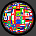 世界国旗的图标
